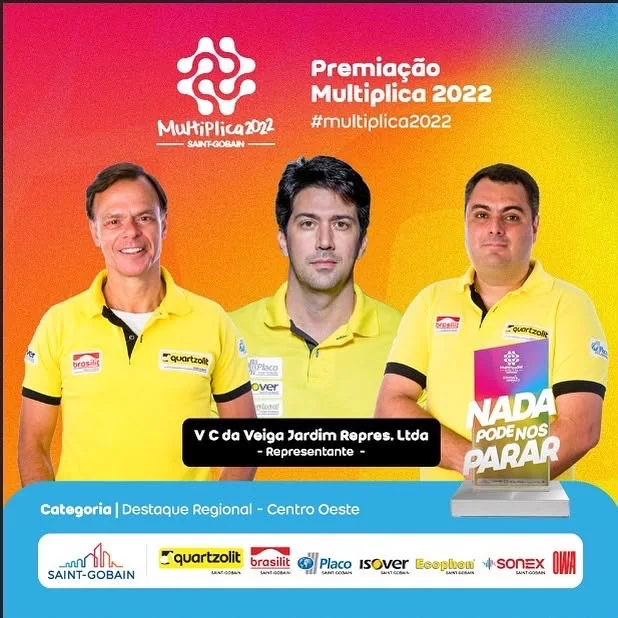 Arte da premiação regional Saint-Gobain de 2022